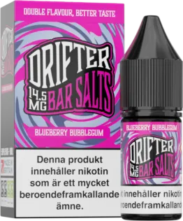 Drifter Bar Salts - Blueberry Bubblegum (10 ml, 14,5 mg Nikotinsalt)