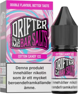 Drifter Bar Salts - Cotton Candy Ice (10 ml, 14,5 mg Nikotinsalt)