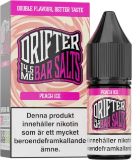 Drifter Bar Salts - Peach Ice (10 ml, 14,5 mg Nikotinsalt)