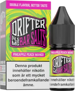 Drifter Bar Salts - Pineapple Peach Mango (10 ml, 14,5 mg Nikotinsalt)