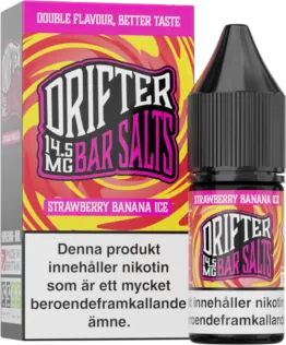 Drifter Bar Salts - Strawberry Banana Ice (10 ml, 14,5 mg Nikotinsalt)