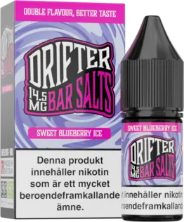 Drifter Bar Salts - Sweet Blueberry Ice (10 ml, 14,5 mg Nikotinsalt)