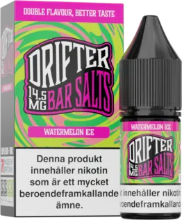 Drifter Bar Salts - Watermelon Ice (10 ml, 14,5 mg Nikotinsalt)