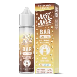 Just Juice Bar - Iced Caramel Macchiato (40 ml, Shortfill)