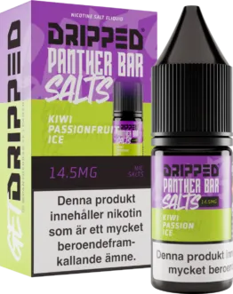 Panther Bar Salts - Kiwi Passionfruit Ice (10 ml, 14,5 mg Nikotinsalt)