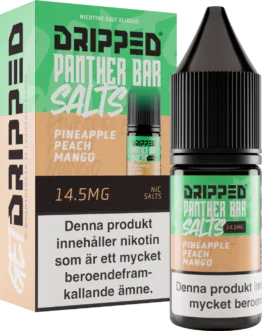 Panther Bar Salts - Pineapple Peach Mango (10 ml, 14,5 mg Nikotinsalt)