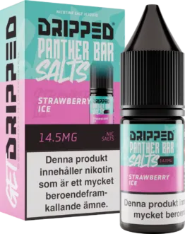 Panther Bar Salts - Strawberry Ice (10 ml, 14,5 mg Nikotinsalt)