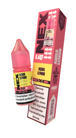 NexLiq Pod Salt - Aqua Lemon (10 ml, 14 mg Nikotinsalt)