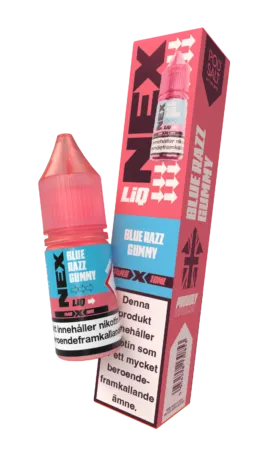 NexLiq Pod Salt - Blue Razz Gummy (10 ml, 14 mg Nikotinsalt)