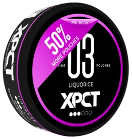 XPCT - Liquorice 03 - Slim (8-mg-per-portion)