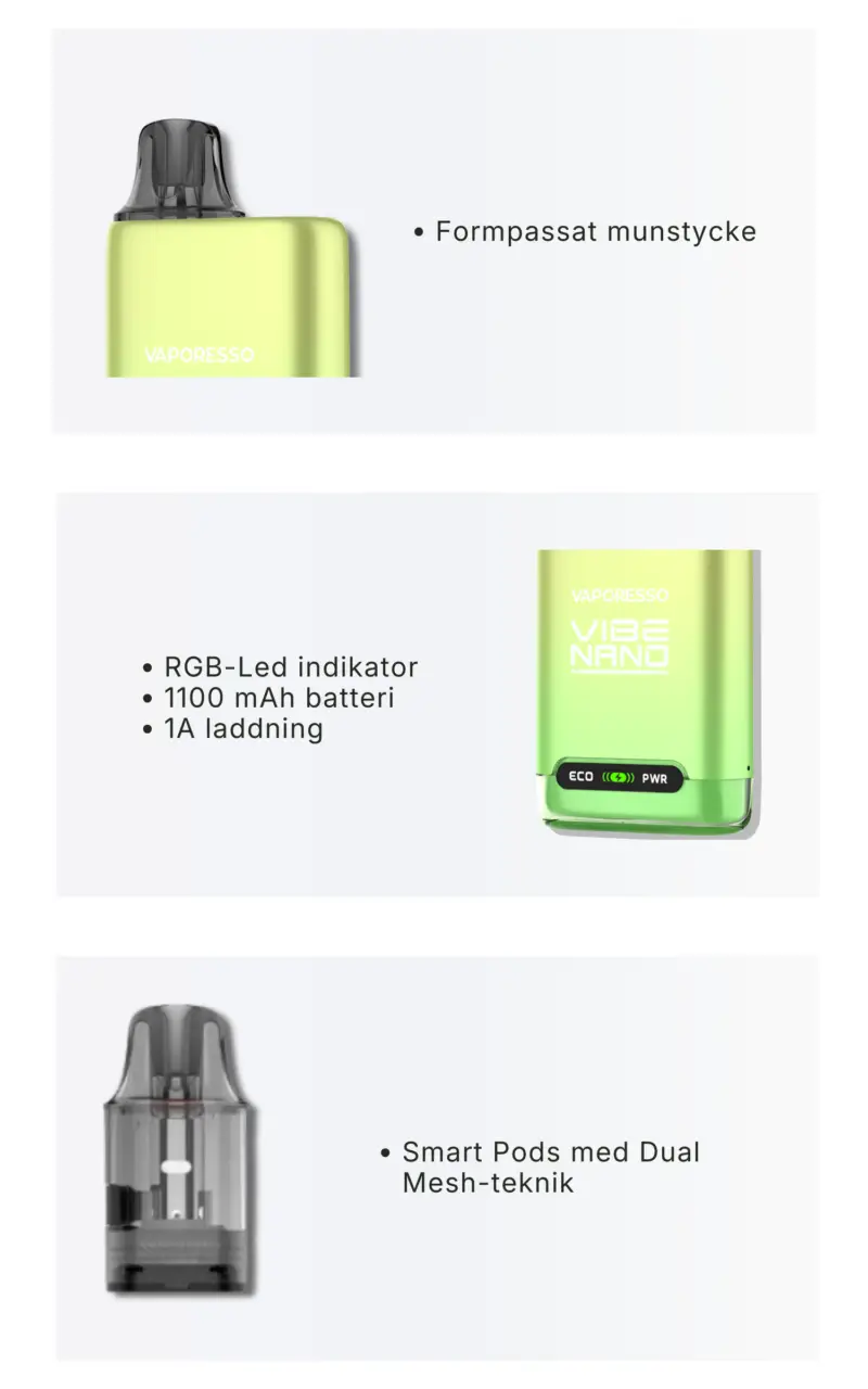 Vaporesso Vibe Nano Podkit image