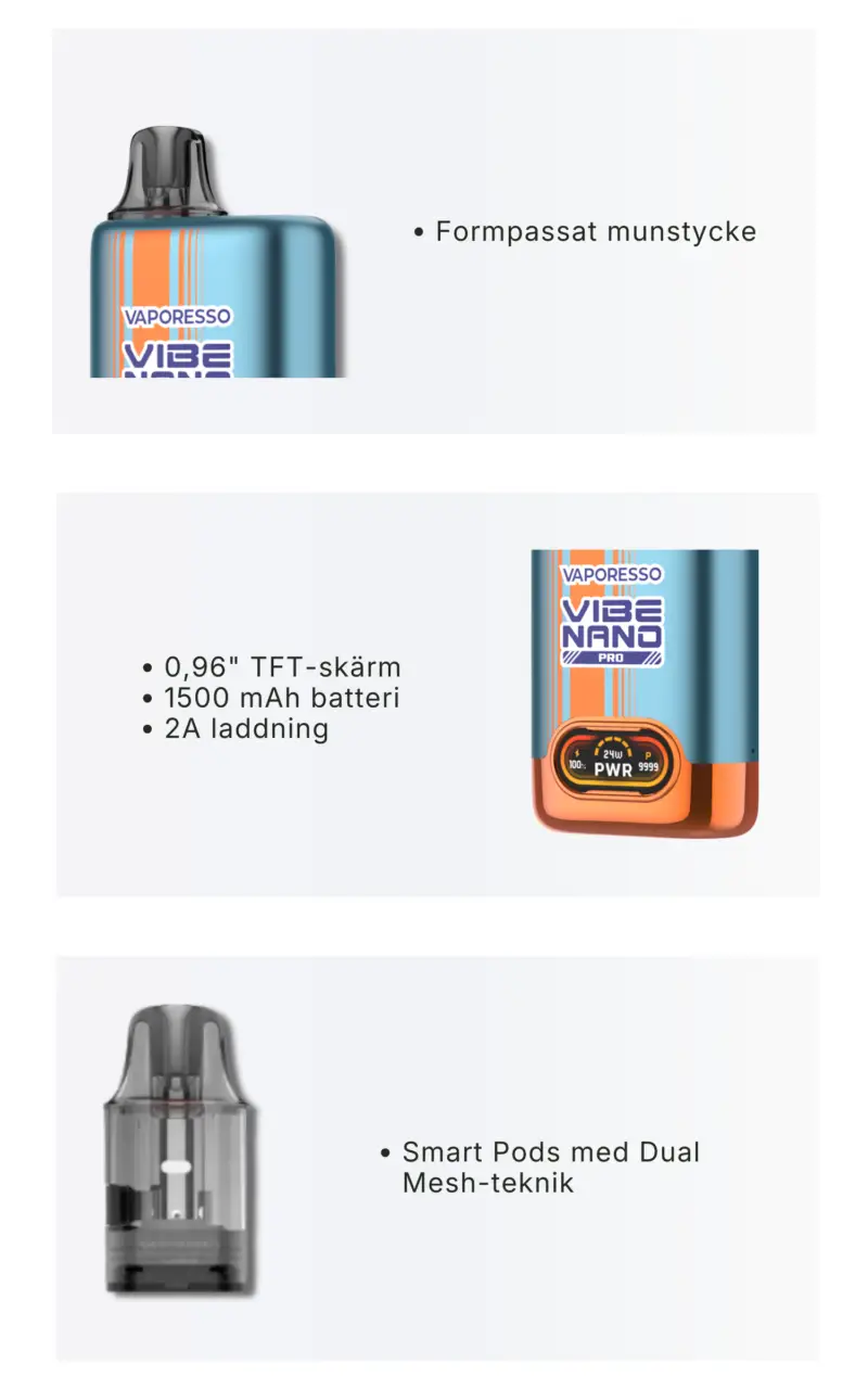 Vaporesso Vibe Nano Pro Podkit image