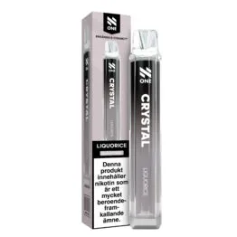 N-One Crystal Mesh - Liquorice (20 mg, Engångs vape)