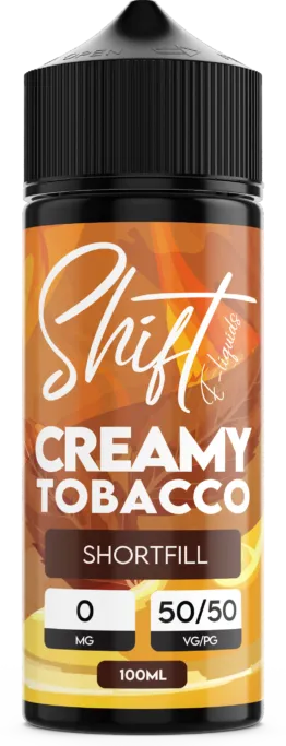 Shift - Creamy Tobacco (100 ml, Shortfill)