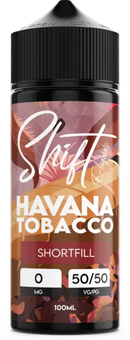 Shift - Havana Tobacco (100 ml, Shortfill)