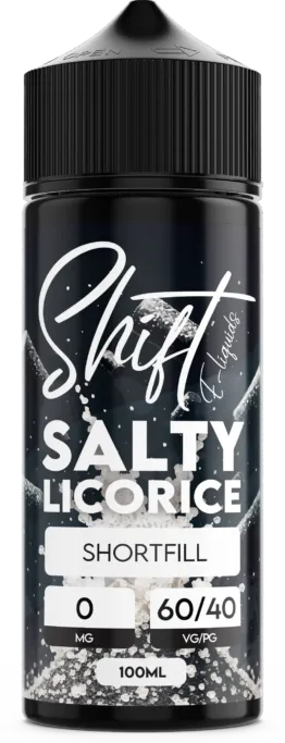 Shift - Salty Licorice (100 ml, Shortfill)