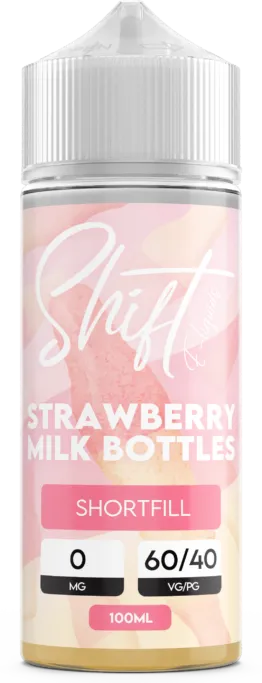 Shift - Strawberry Milk Bottles (100 ml, Shortfill)