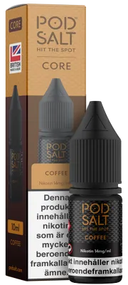 Pod Salt Core - Coffee (10 ml, 14 mg, Nikotinsalt)