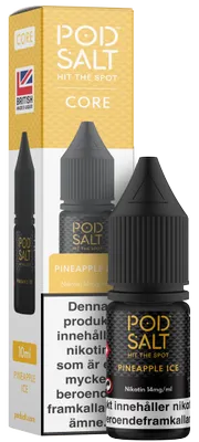 Pod Salt Core - Pineapple Ice (10 ml, 14 mg, Nikotinsalt)