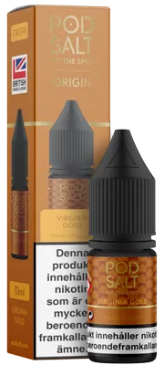 Pod Salt Origin - Virginia Gold (10 ml, 14 mg, Nikotinsalt)