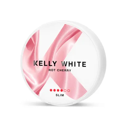 Kelly White - Hot Cherry Strong Slim (8 mg-portion)