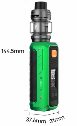Vaporesso Armour Ultra Kit Dimensioner