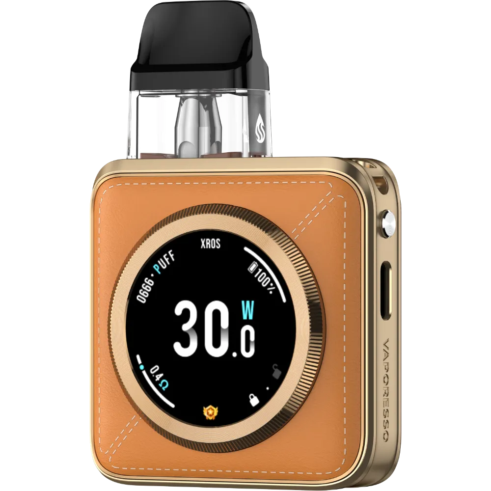 Vaporesso XROS 5 Nano Pod Kit (3 ml, 1600 mAh) Orange Leatherette