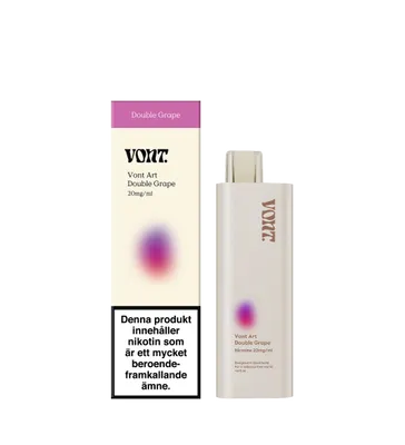 Vont Art - Double Grape (20 mg, Engångs vape)