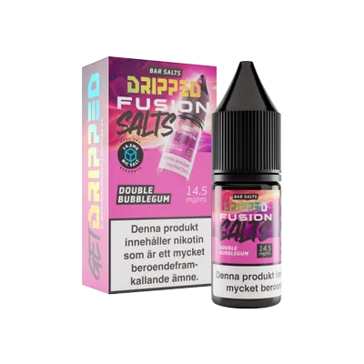 Dripped Fusion Salts - Double Bubblegum (10 ml, 14,5 mg Nikotinsalt)