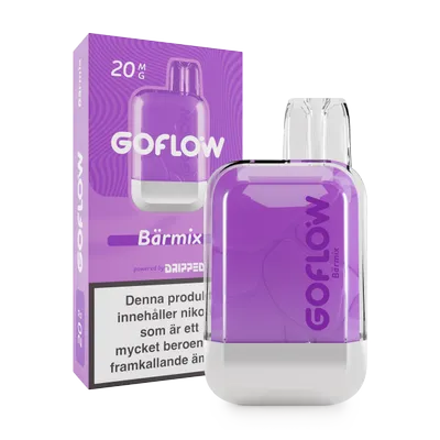 GoFlow - Bärmix (20 mg, Engångs vape)