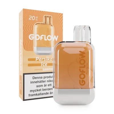 GoFlow - Persika Ice (20 mg, Engångs vape)