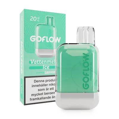 GoFlow - Vattenmelon Ice (20 mg, Engångs vape)
