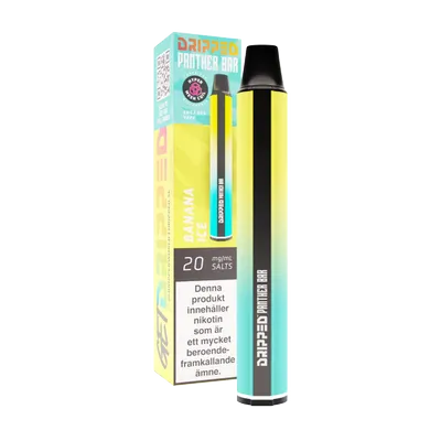 Panther Bar - Banana Ice (20 mg, Engångs vape)