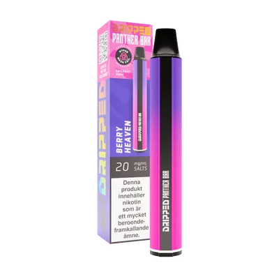 Panther Bar - Berry Heaven (20 mg, Engångs vape)