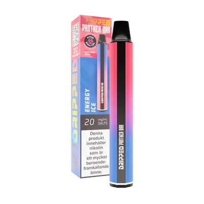 Panther Bar - Energy Ice (20 mg, Engångs vape)