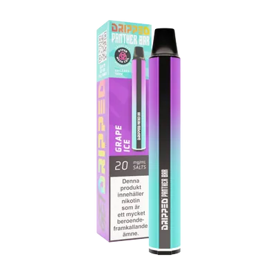 Panther Bar - Grape Ice (20 mg, Engångs vape)