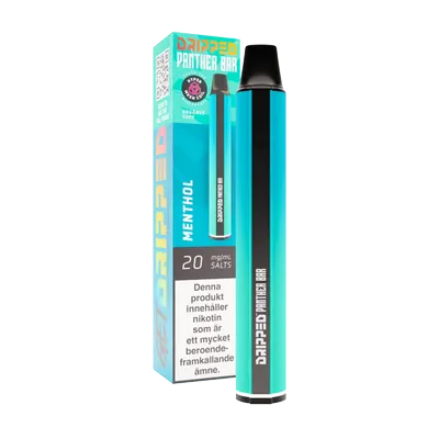 Panther Bar - Menthol (20 mg, Engångs vape)
