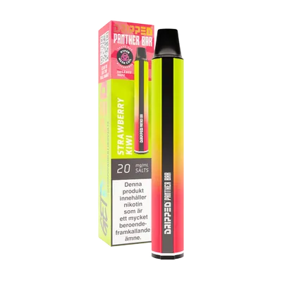 Panther Bar - Strawberry Kiwi (20 mg, Engångs vape)