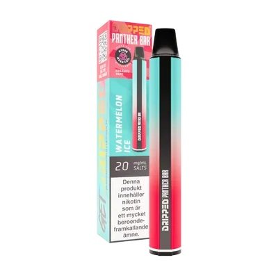 Panther Bar - Watermelon Ice (20 mg, Engångs vape)