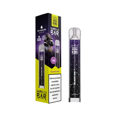 Aroma King - Gorilla Bar - Black Ice (20 mg, Disposable)