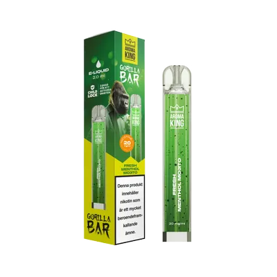 Aroma King - Gorilla Bar - Fresh Menthol Mojito (20 mg, Disposable