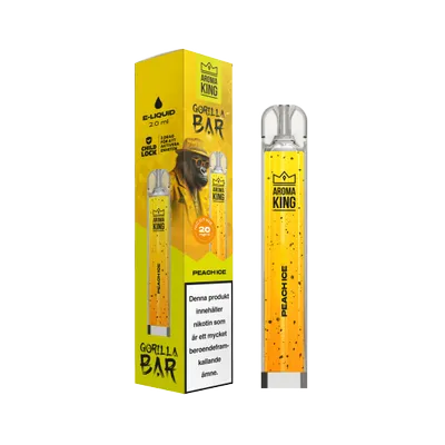 Aroma King - Gorilla Bar - Peach Ice (20 mg, Disposable)