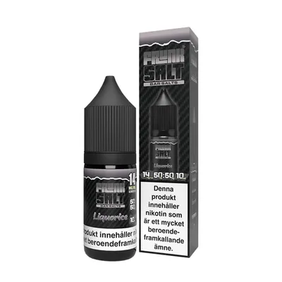 Frunk Salt - Liquorice (10 ml, 14 mg, Nikotinsalt)