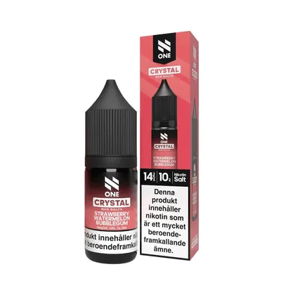 N-One - Strawberry Watermelon Bubblegum (10 ml, 14 mg, Nikotinsalt)