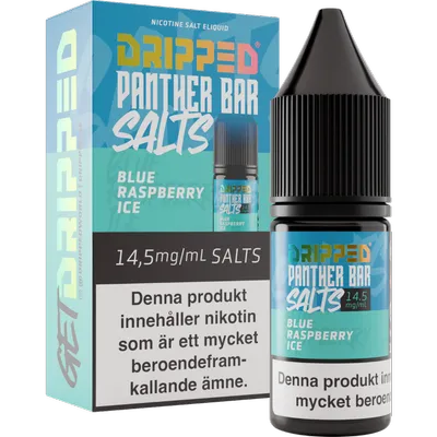 Panther Bar Salts - Blue Raspberry Ice (10 ml, 14,5 mg Nikotinsalt)