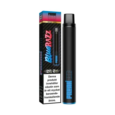 Frunk Bar - Blue Razz (20 mg, Engångs vape)