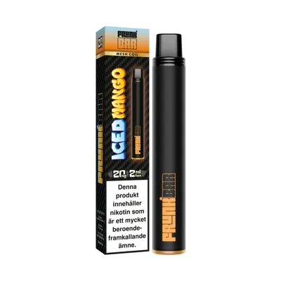 Frunk Bar - Iced Mango (20 mg, Engångs vape)