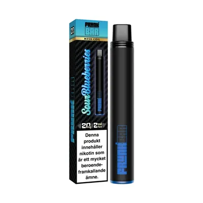 Frunk Bar - Sour Blueberries (20 mg, Engångs vape)