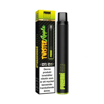 Frunk Bar - Twisted Apple (20 mg, Engångs vape)