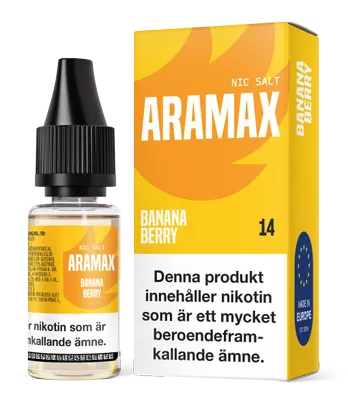 Aramax Salt - Banana Berry (10 ml, 14 mg Nikotinsalt)